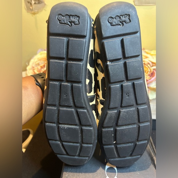 Coach Women's Marley Leopard Print Driver size 5 - Picture 10 of 11